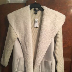 NWT! GRACE ELEMENTS SWEATER JACKET - XL REGULAR -